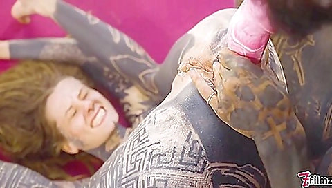 Hairy slut and anal fuck fest