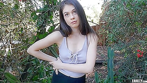 Horny and sexy coed fucks in a wild group action