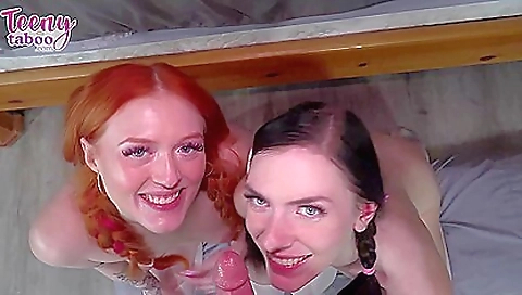 Hot blonde with huge tits fucked in action