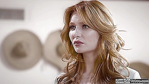 Slutty brunette hair gets pounded hard